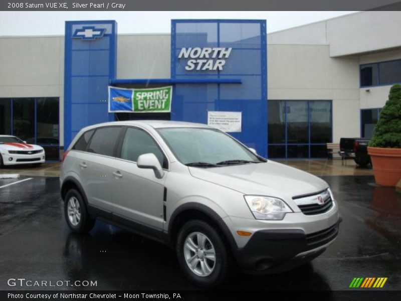 Silver Pearl / Gray 2008 Saturn VUE XE