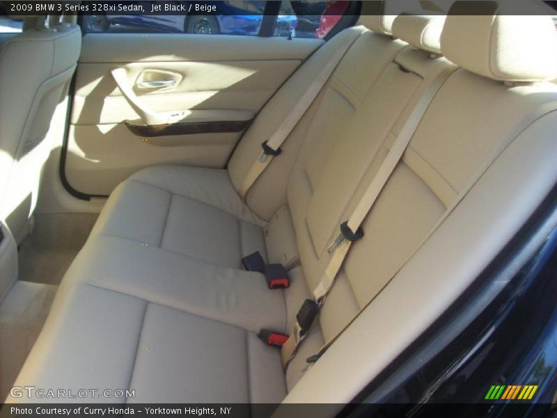 Jet Black / Beige 2009 BMW 3 Series 328xi Sedan