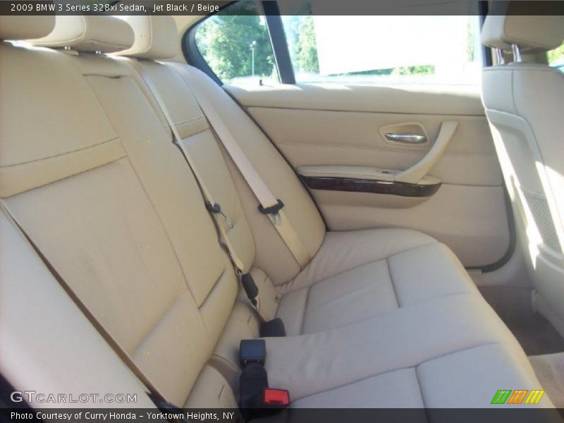 Jet Black / Beige 2009 BMW 3 Series 328xi Sedan