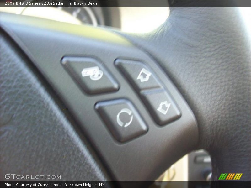 Jet Black / Beige 2009 BMW 3 Series 328xi Sedan