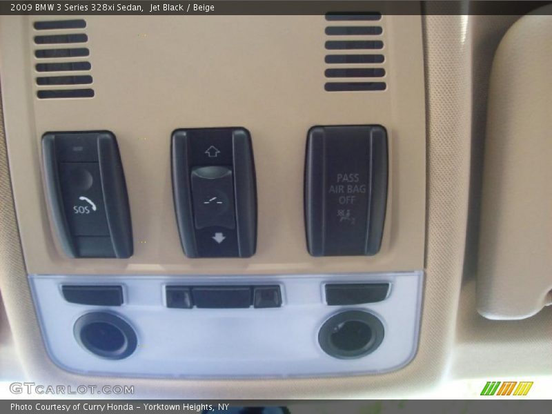Jet Black / Beige 2009 BMW 3 Series 328xi Sedan