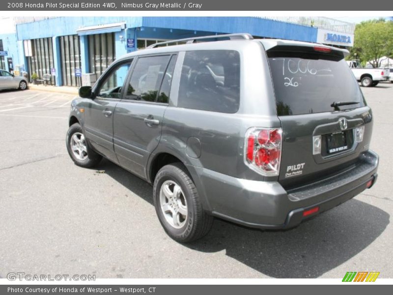 Nimbus Gray Metallic / Gray 2008 Honda Pilot Special Edition 4WD