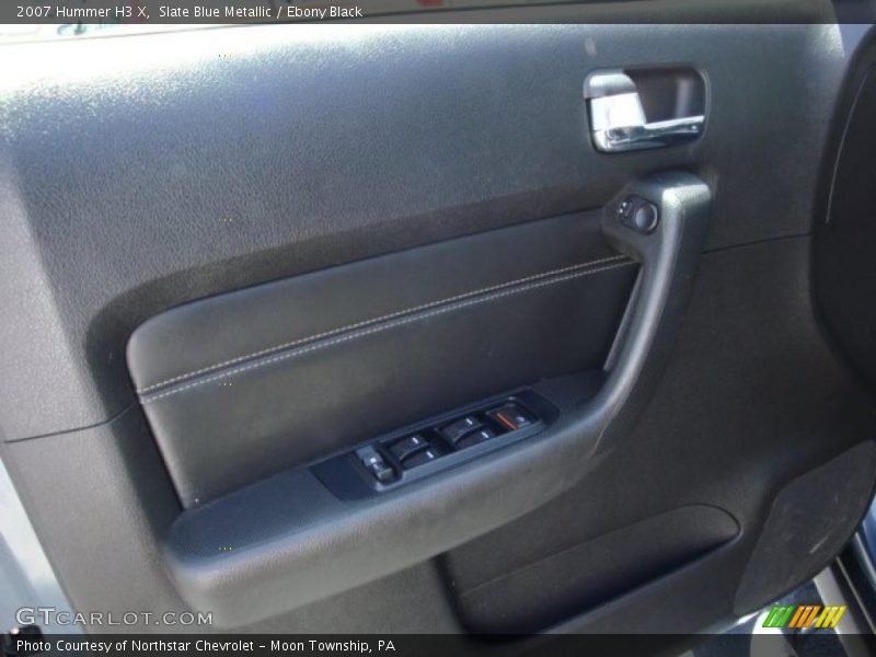 Slate Blue Metallic / Ebony Black 2007 Hummer H3 X