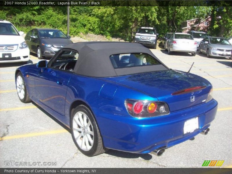 Laguna Blue Pearl / Black 2007 Honda S2000 Roadster