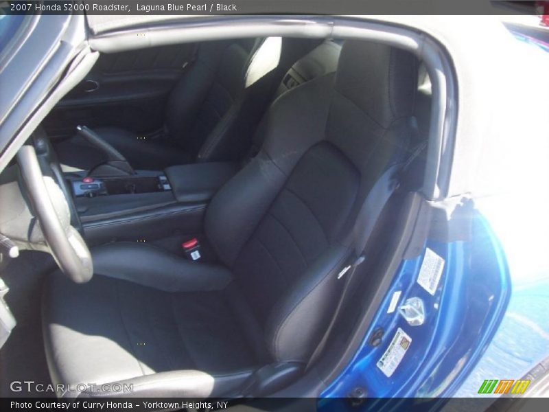 Laguna Blue Pearl / Black 2007 Honda S2000 Roadster