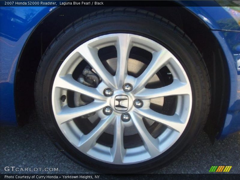 Laguna Blue Pearl / Black 2007 Honda S2000 Roadster