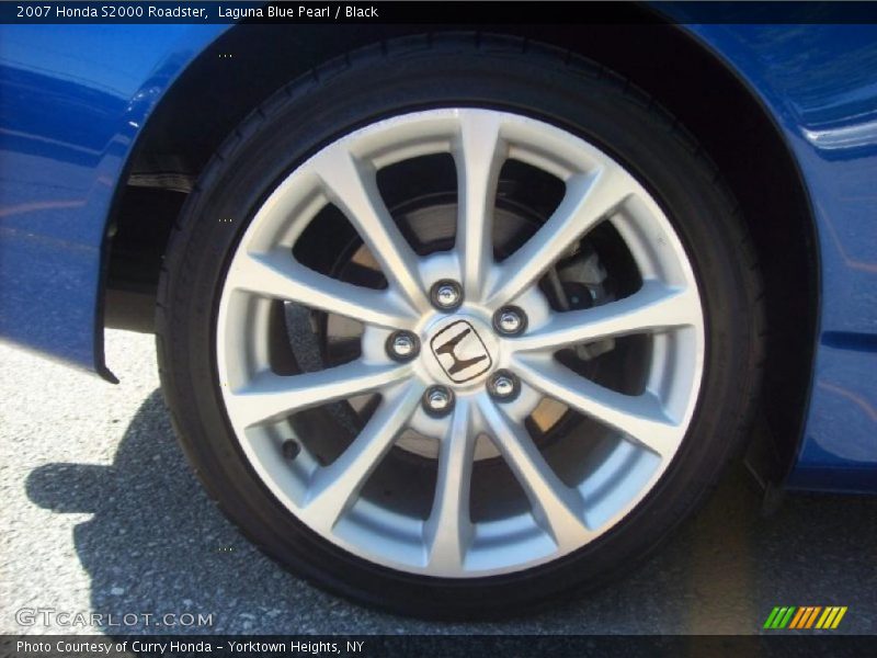 Laguna Blue Pearl / Black 2007 Honda S2000 Roadster