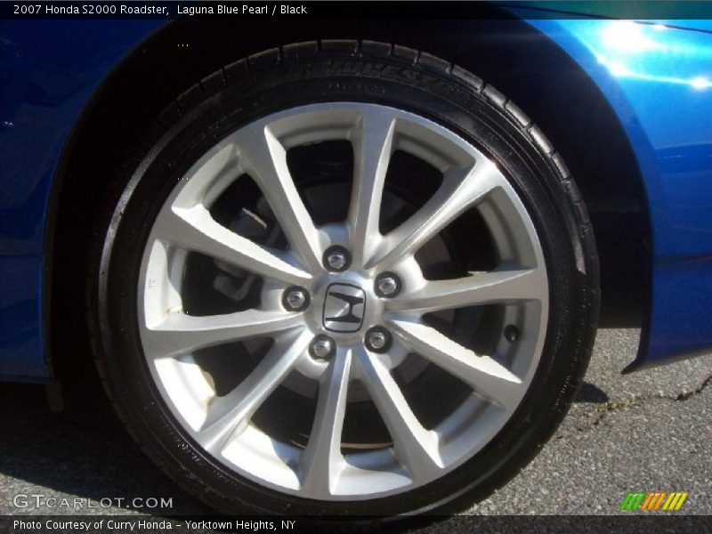 Laguna Blue Pearl / Black 2007 Honda S2000 Roadster
