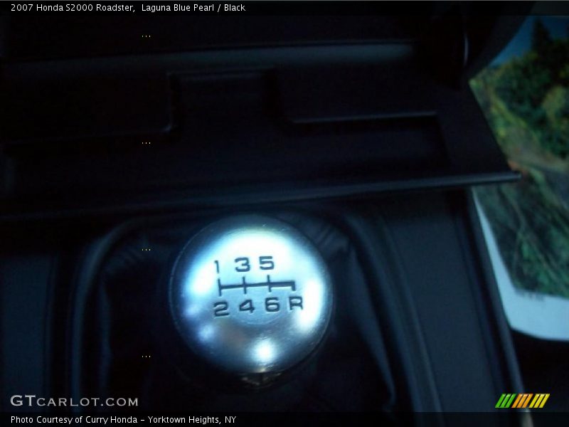 Laguna Blue Pearl / Black 2007 Honda S2000 Roadster