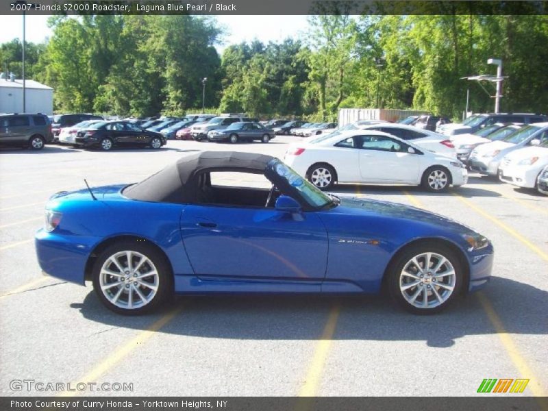Laguna Blue Pearl / Black 2007 Honda S2000 Roadster