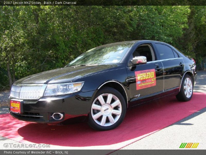 Black / Dark Charcoal 2007 Lincoln MKZ Sedan
