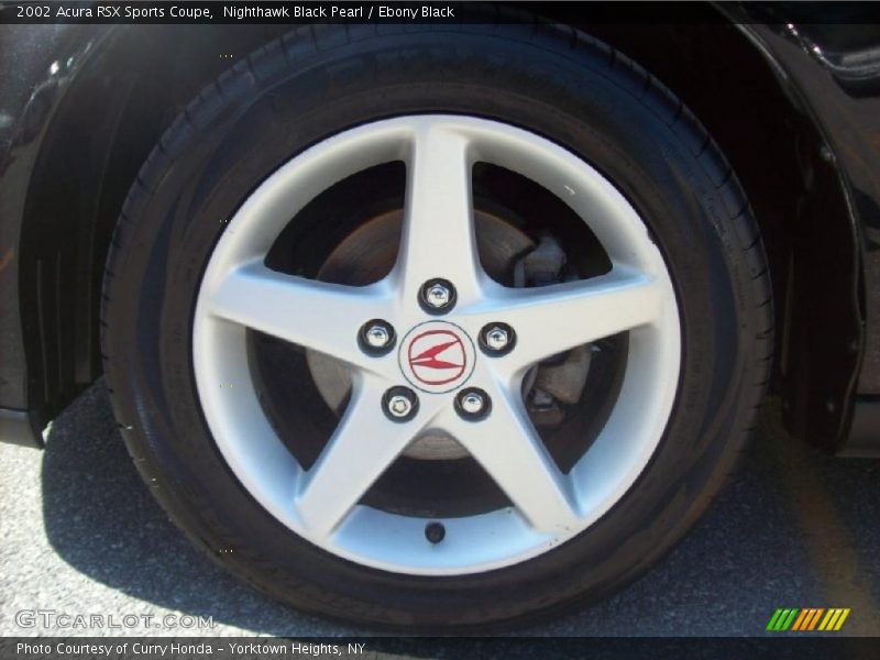 Nighthawk Black Pearl / Ebony Black 2002 Acura RSX Sports Coupe