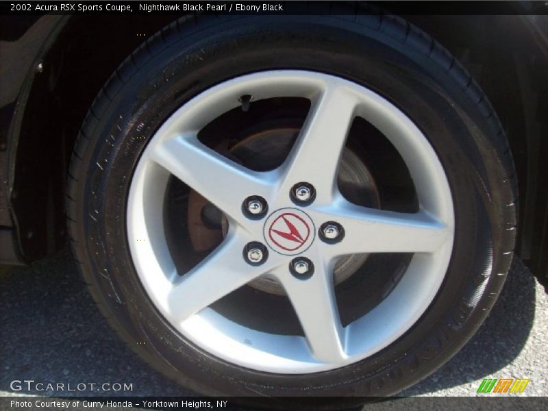 Nighthawk Black Pearl / Ebony Black 2002 Acura RSX Sports Coupe