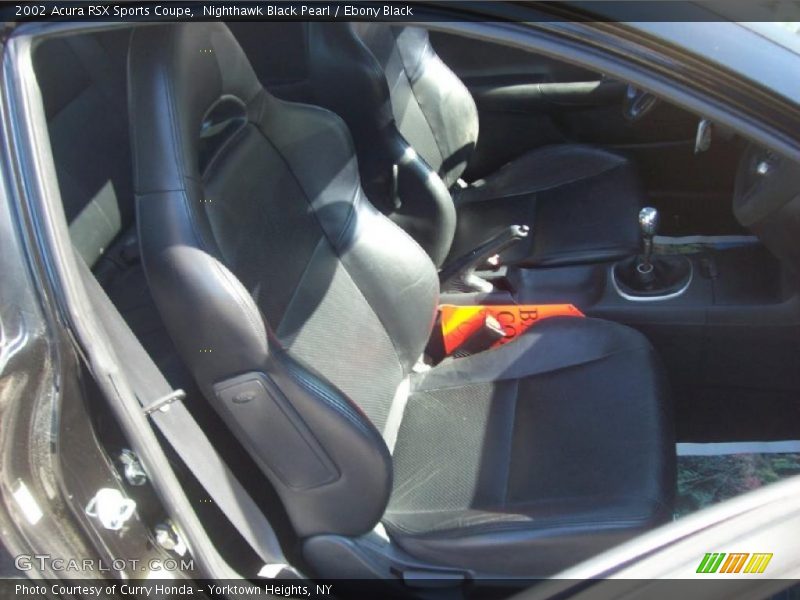 Nighthawk Black Pearl / Ebony Black 2002 Acura RSX Sports Coupe