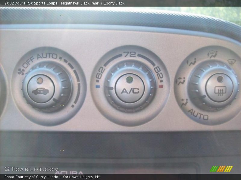 Nighthawk Black Pearl / Ebony Black 2002 Acura RSX Sports Coupe