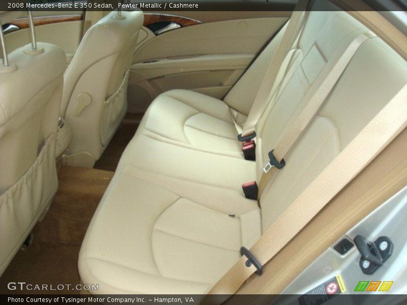 Pewter Metallic / Cashmere 2008 Mercedes-Benz E 350 Sedan