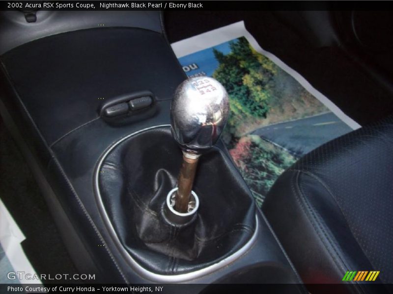Nighthawk Black Pearl / Ebony Black 2002 Acura RSX Sports Coupe