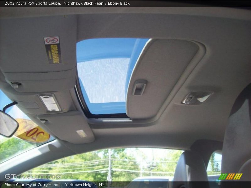 Nighthawk Black Pearl / Ebony Black 2002 Acura RSX Sports Coupe