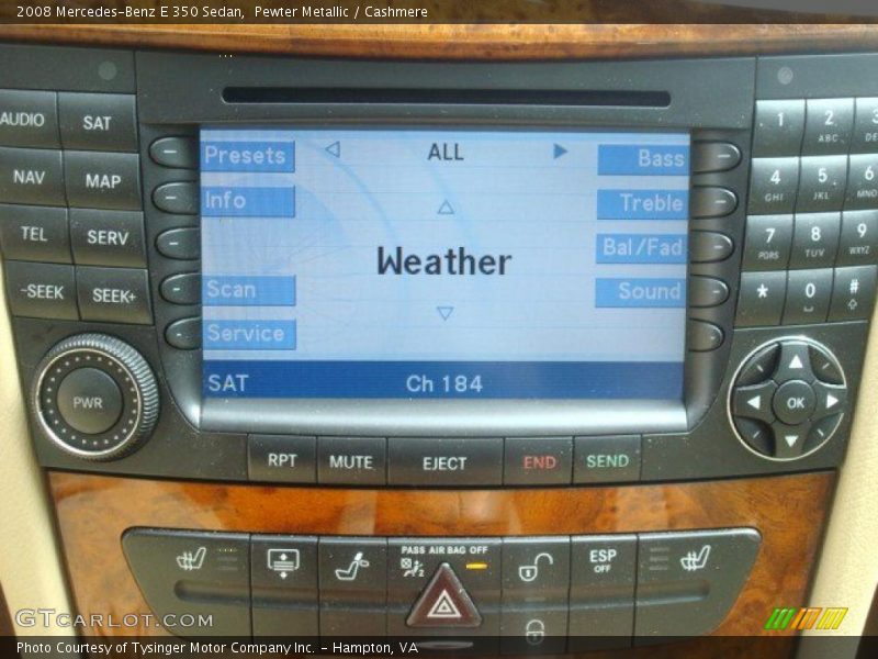 Pewter Metallic / Cashmere 2008 Mercedes-Benz E 350 Sedan