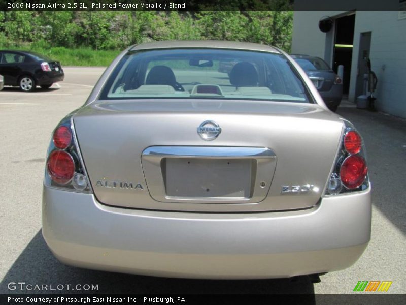 Polished Pewter Metallic / Blond 2006 Nissan Altima 2.5 SL