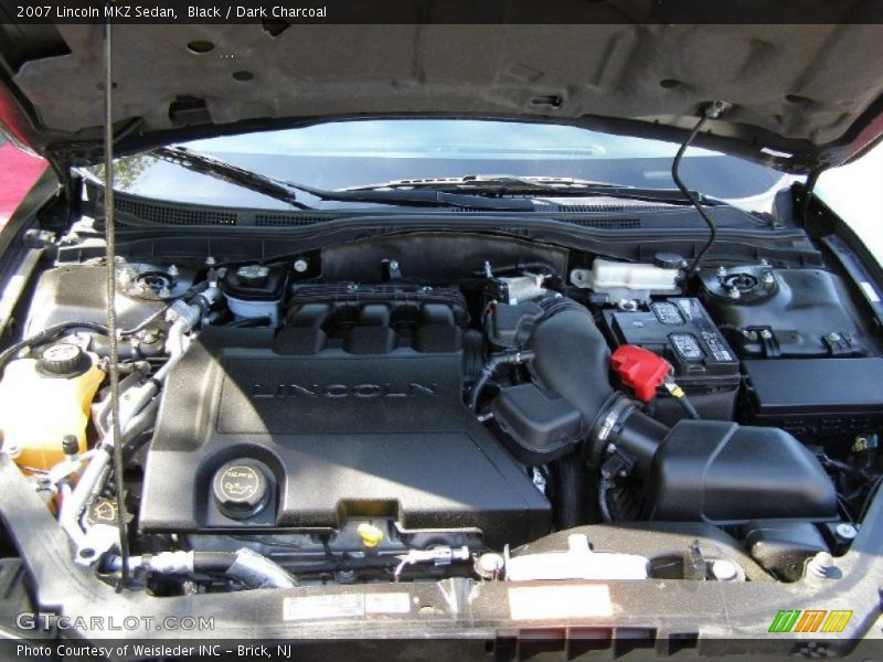 Black / Dark Charcoal 2007 Lincoln MKZ Sedan