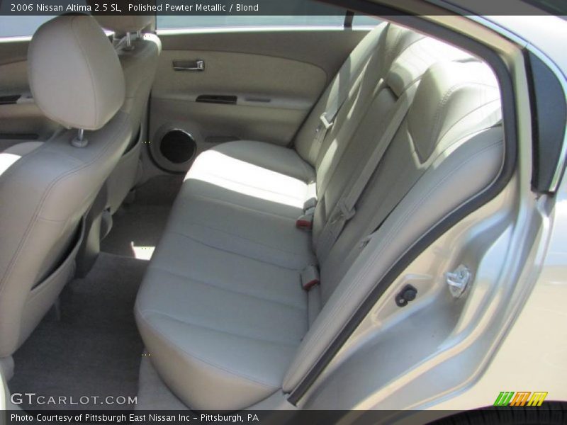 Polished Pewter Metallic / Blond 2006 Nissan Altima 2.5 SL