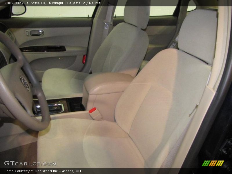 Midnight Blue Metallic / Neutral 2007 Buick LaCrosse CX