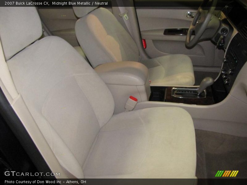 Midnight Blue Metallic / Neutral 2007 Buick LaCrosse CX