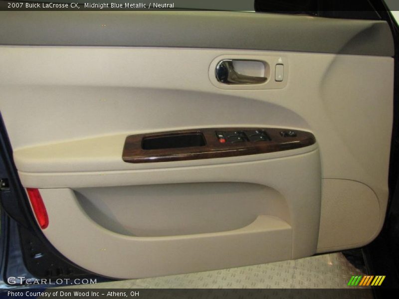 Midnight Blue Metallic / Neutral 2007 Buick LaCrosse CX