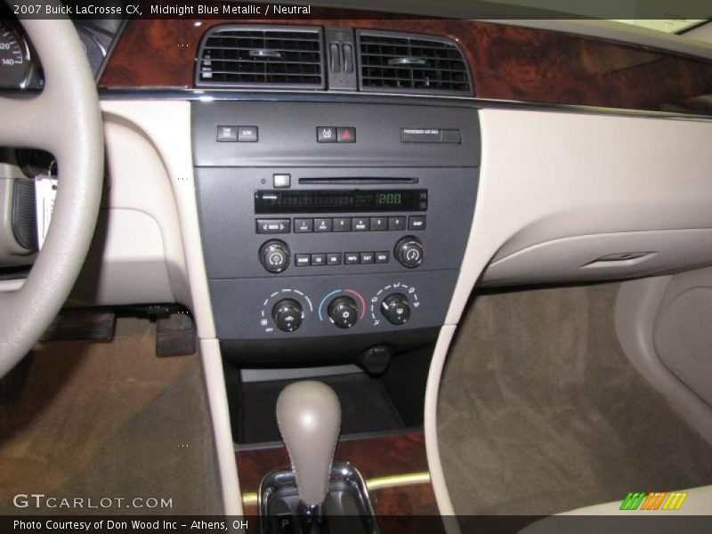 Midnight Blue Metallic / Neutral 2007 Buick LaCrosse CX