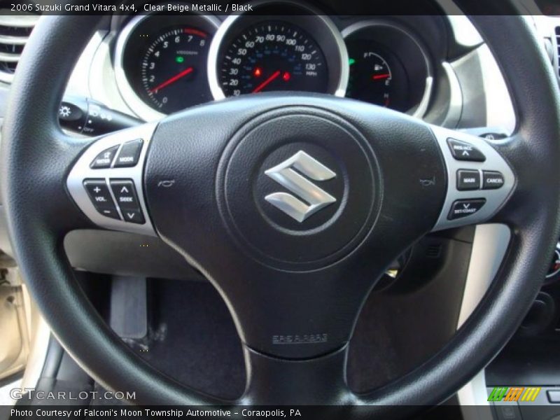 Clear Beige Metallic / Black 2006 Suzuki Grand Vitara 4x4