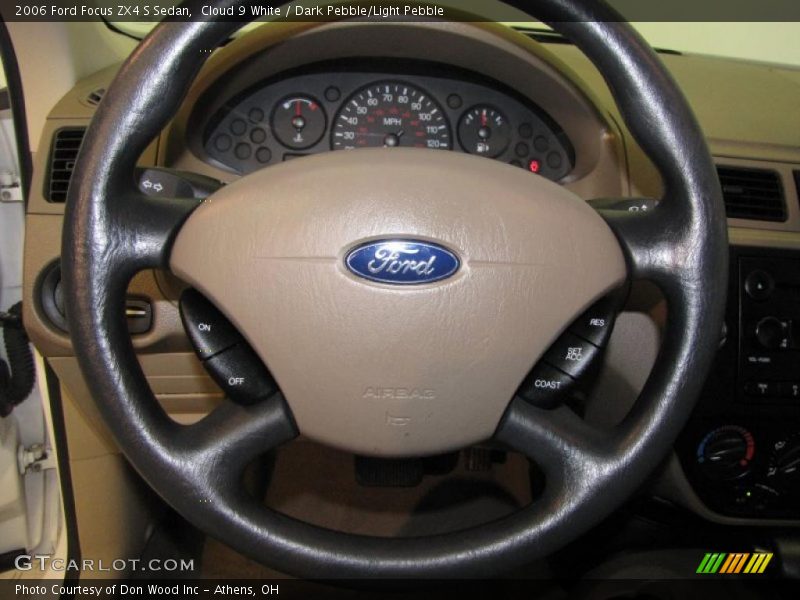 Cloud 9 White / Dark Pebble/Light Pebble 2006 Ford Focus ZX4 S Sedan