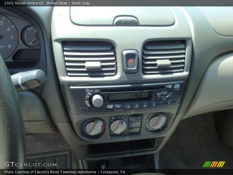 Molten Silver / Stone Gray 2003 Nissan Sentra XE