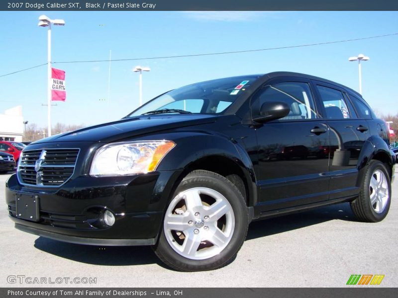 Black / Pastel Slate Gray 2007 Dodge Caliber SXT