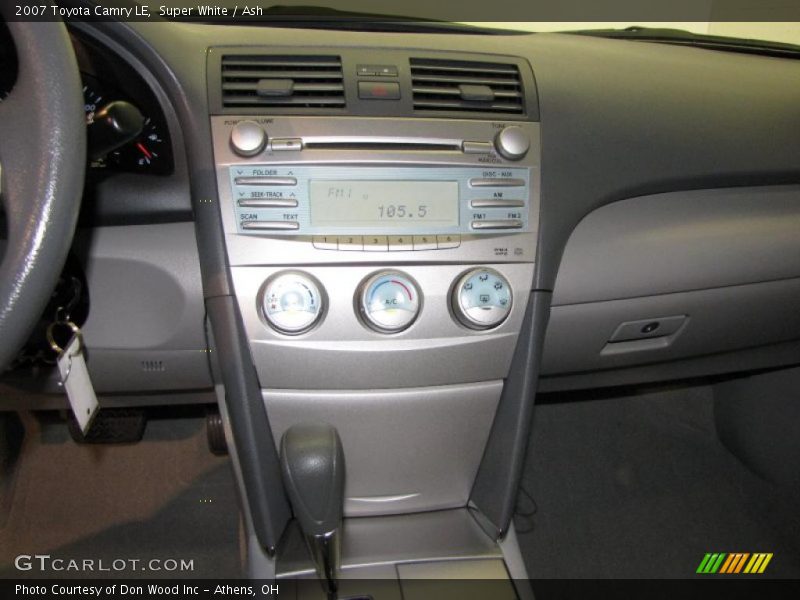 Super White / Ash 2007 Toyota Camry LE