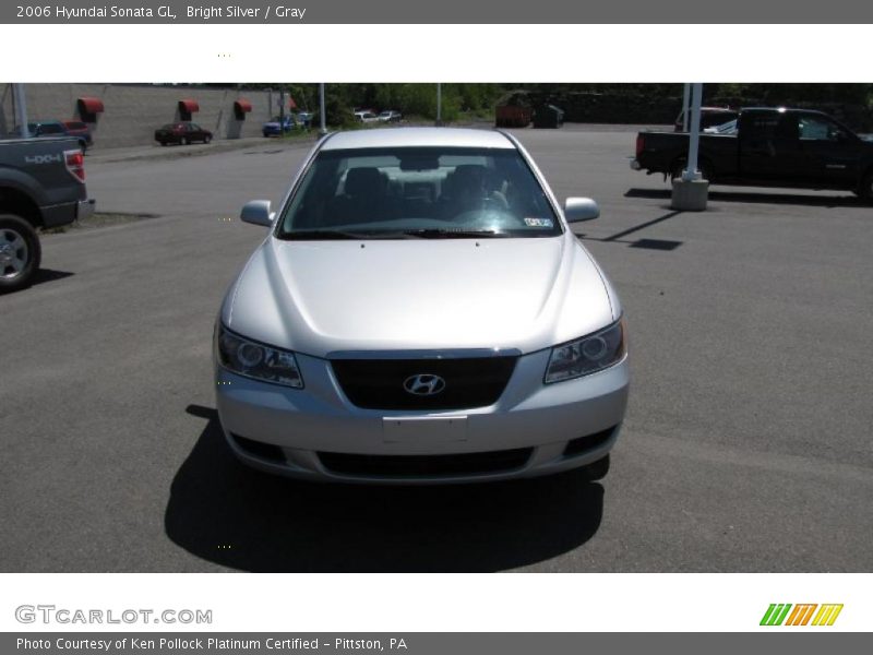 Bright Silver / Gray 2006 Hyundai Sonata GL