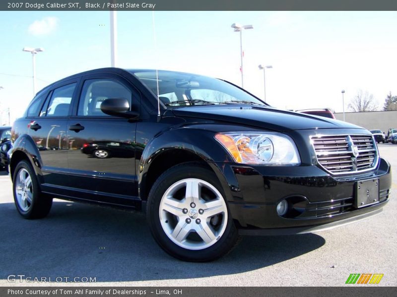 Black / Pastel Slate Gray 2007 Dodge Caliber SXT