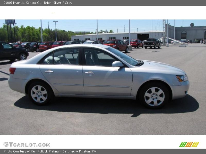 Bright Silver / Gray 2006 Hyundai Sonata GL