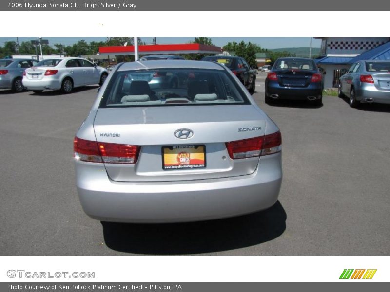 Bright Silver / Gray 2006 Hyundai Sonata GL