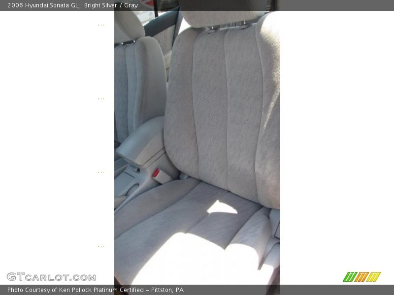 Bright Silver / Gray 2006 Hyundai Sonata GL