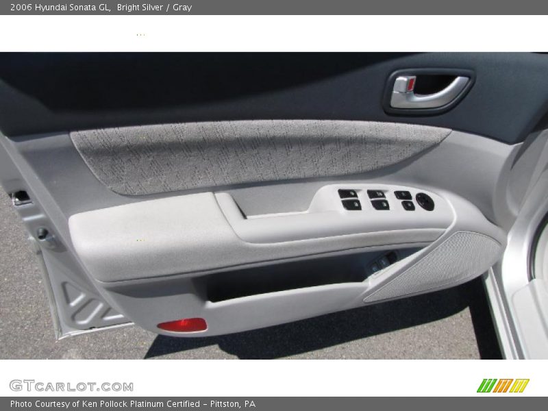 Bright Silver / Gray 2006 Hyundai Sonata GL