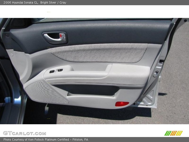Bright Silver / Gray 2006 Hyundai Sonata GL