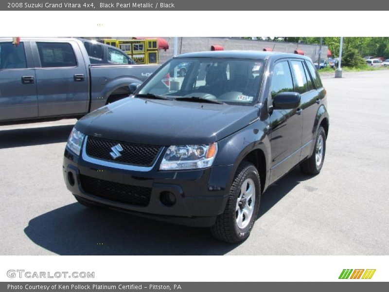 Black Pearl Metallic / Black 2008 Suzuki Grand Vitara 4x4