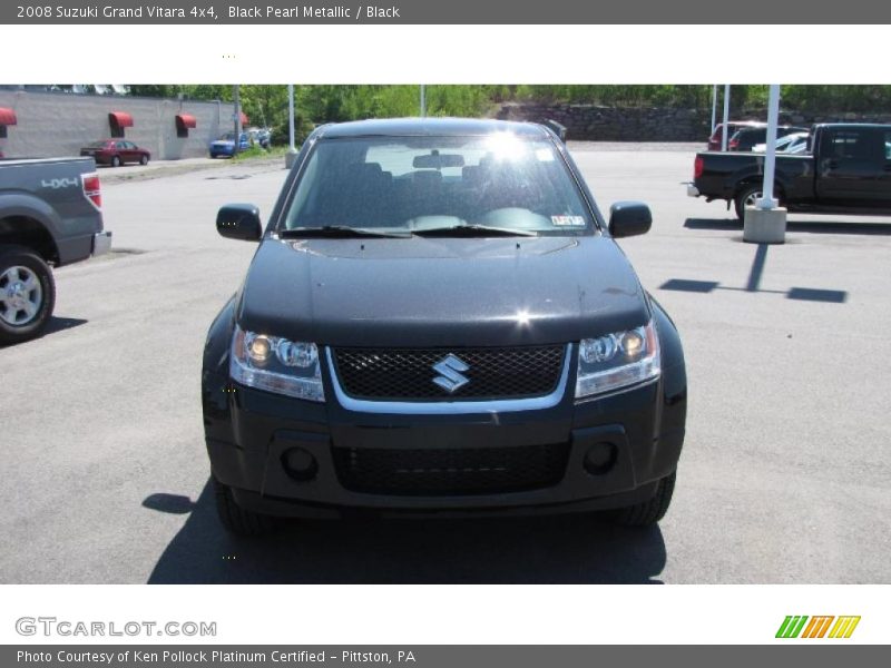 Black Pearl Metallic / Black 2008 Suzuki Grand Vitara 4x4
