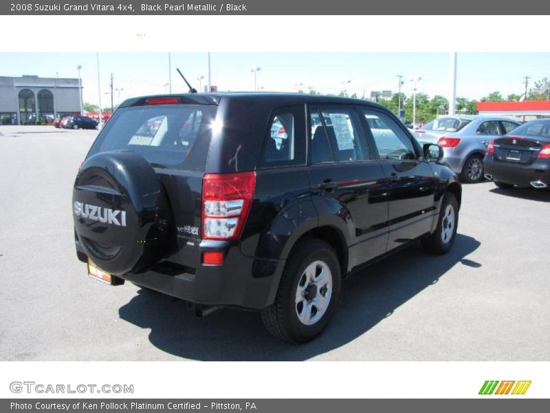 Black Pearl Metallic / Black 2008 Suzuki Grand Vitara 4x4