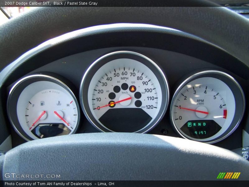 Black / Pastel Slate Gray 2007 Dodge Caliber SXT