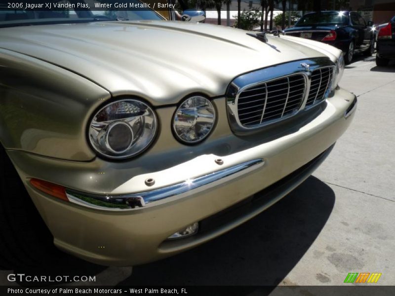 Winter Gold Metallic / Barley 2006 Jaguar XJ Vanden Plas