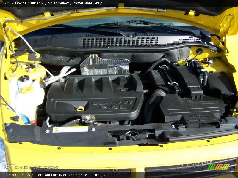 Solar Yellow / Pastel Slate Gray 2007 Dodge Caliber SE