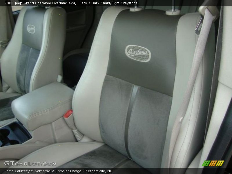 Black / Dark Khaki/Light Graystone 2006 Jeep Grand Cherokee Overland 4x4