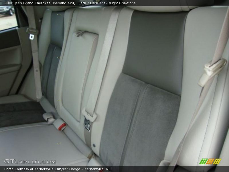 Black / Dark Khaki/Light Graystone 2006 Jeep Grand Cherokee Overland 4x4